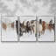 «Pasture Run», reproduction sur toile 3 pièces-1219671037-1219671038