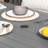 Rectangular HDPE Outdoor Dining Table With Umbrella Hole-1665785500