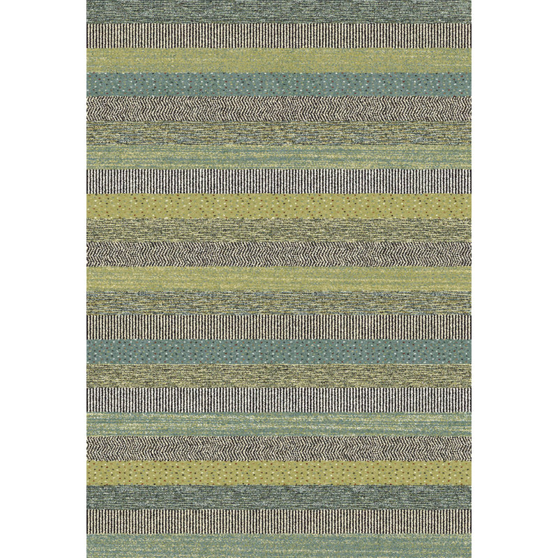 Aghan Striped Area Rug, Rectangle 160 x 230cm