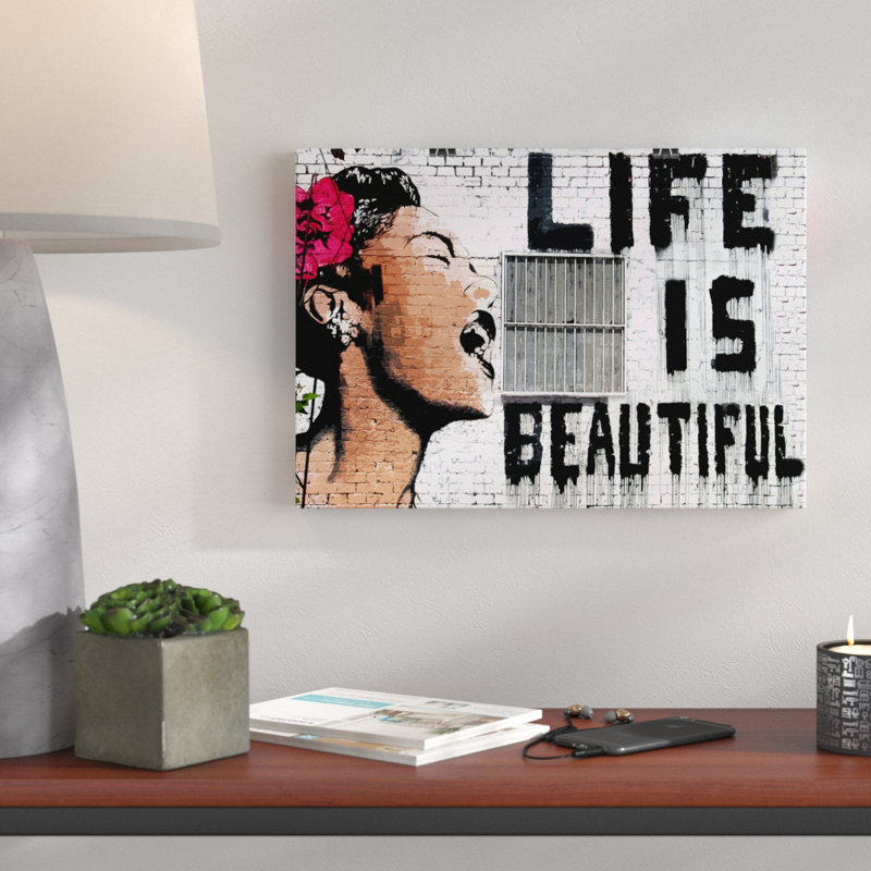 Banksy - No Frame Print, 42cm H x 59.4cm W