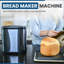 Chef culinaire, machine à pain, 15 programmes, acier inoxydable-110611886
