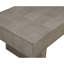 Table de bout de salon de style contemporain - Bureau rectangulaire en bois brun gris avec meubles en bois