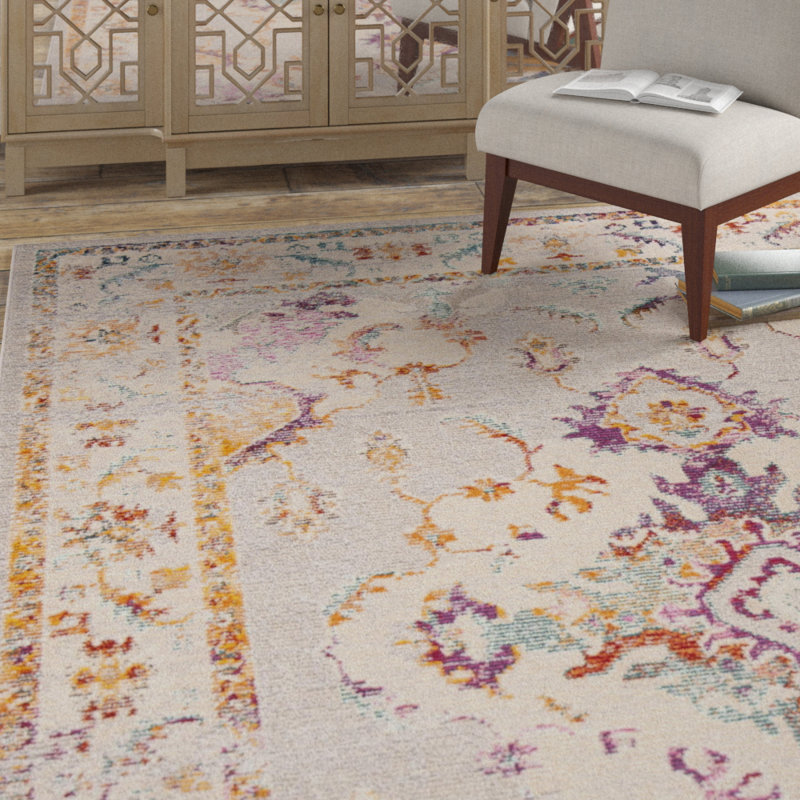 Haneul Performance Oriental Rug, Rectangle 5' x 8'