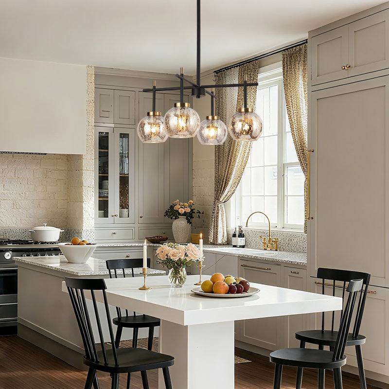 Jasrah 4 - Light Dimmable Chandelier