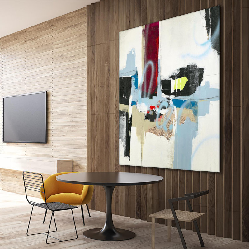 «To Tell The Truth I on Canvas» par Daleno, reproduction d'art, H 84 po x l 84 po x P 1,5 po