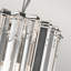Tony 2 - Light Chrome Cylinder Pendant