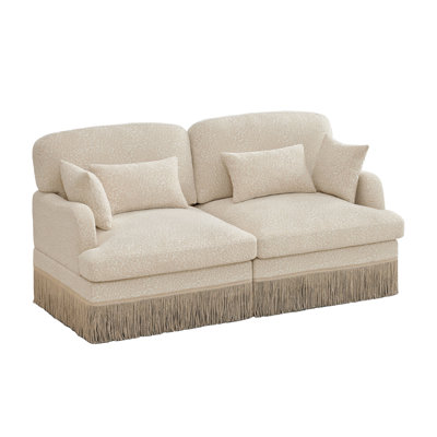 Canapé modulaire ergonomique en chenille moderne
