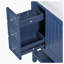 Meuble-lavabo sur pied simple 36 po avec plateau en céramique Holcey