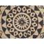 Jeri Round 140 cm x 140 cm Geometric Jute / Sisal Braided Area Rug