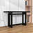 Rectangle Design Entryway Table With Pine Veneer-1811455886
