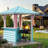 Sedna 8’ X 8‘ Outdoor Steel Frame Hardtop Patio Gazebo With Recharge Socket, Bar Table