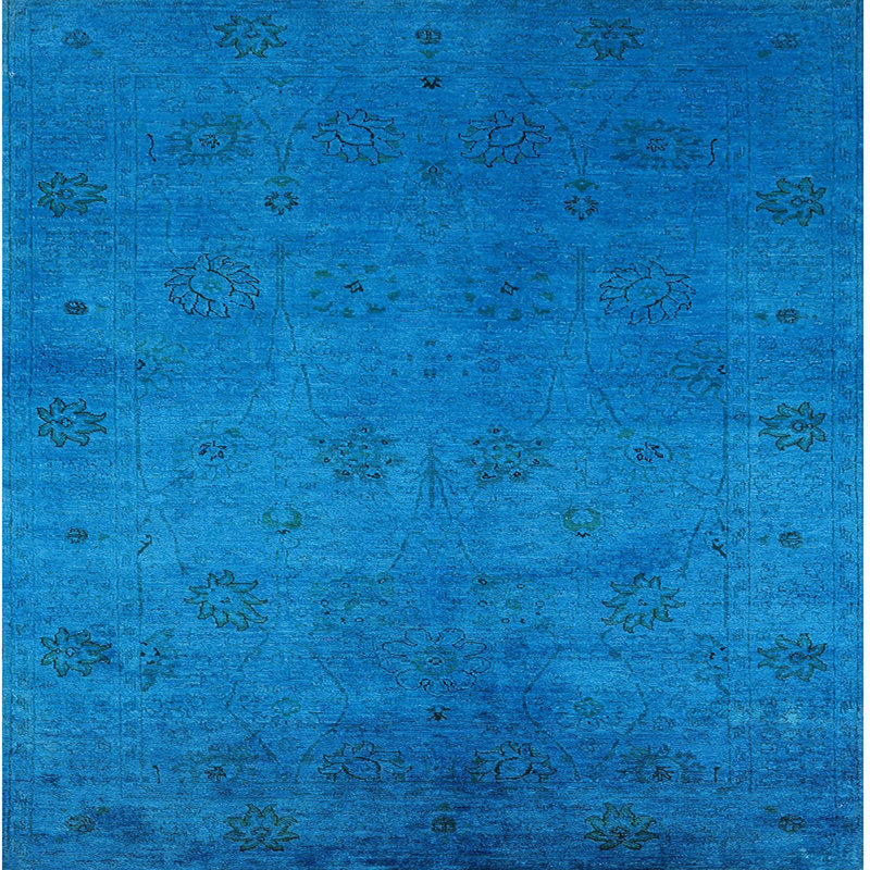 Anitza Floral Indoor Rug, Square 8'