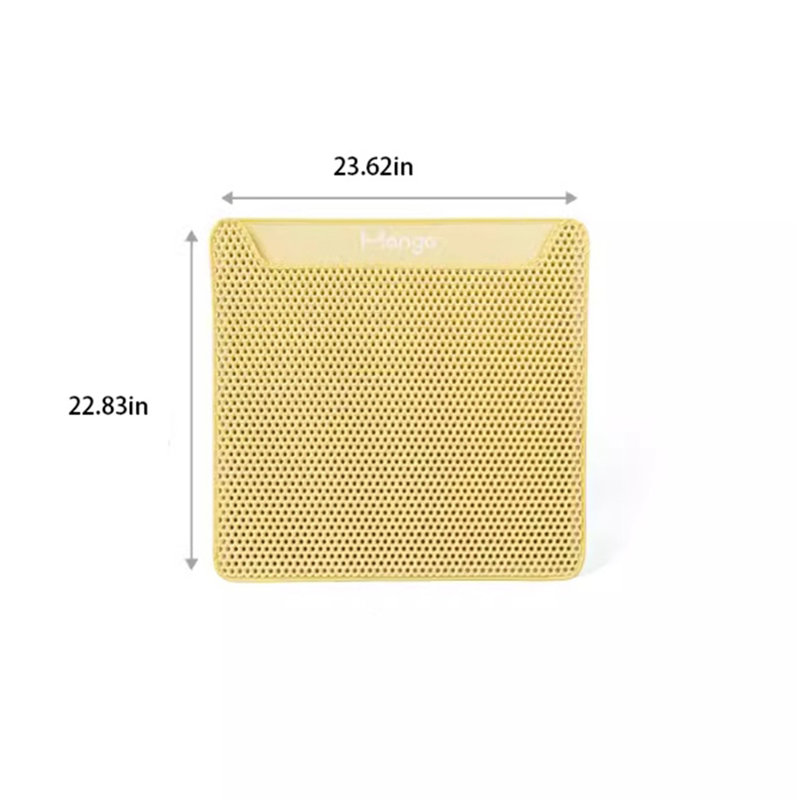 Plastic Litter Mat, 0.11" H x 23.62" W x 22.83" D