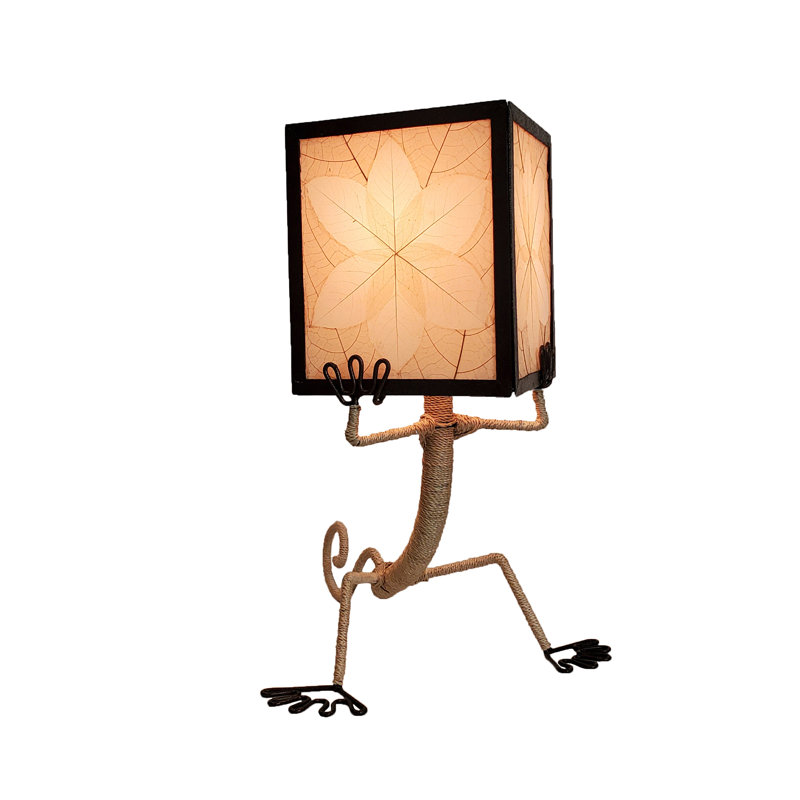 Louisiana Metal Novelty Lamp, Natural