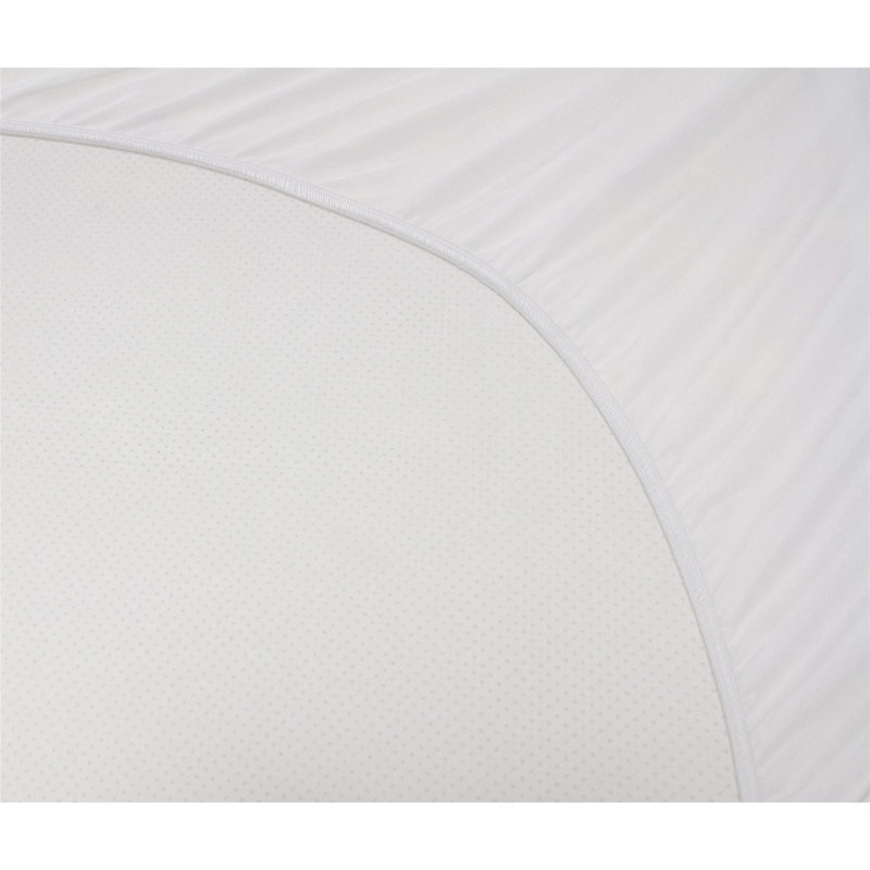Hypoallergenic Mattress Protector with Cool Silk Fabric for Ultimate Comfort, Twin