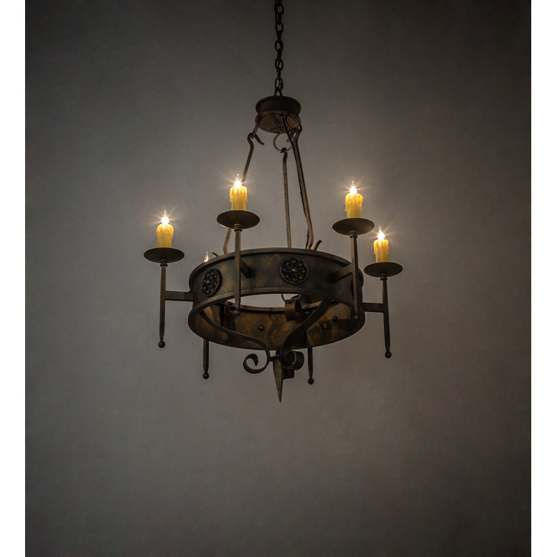 Pedican 6 - Light Chandelier