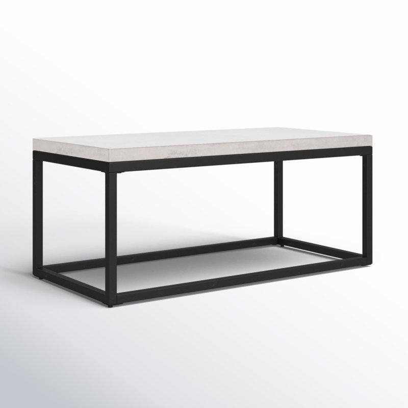Helios 39.25'' Stone Outdoor Table