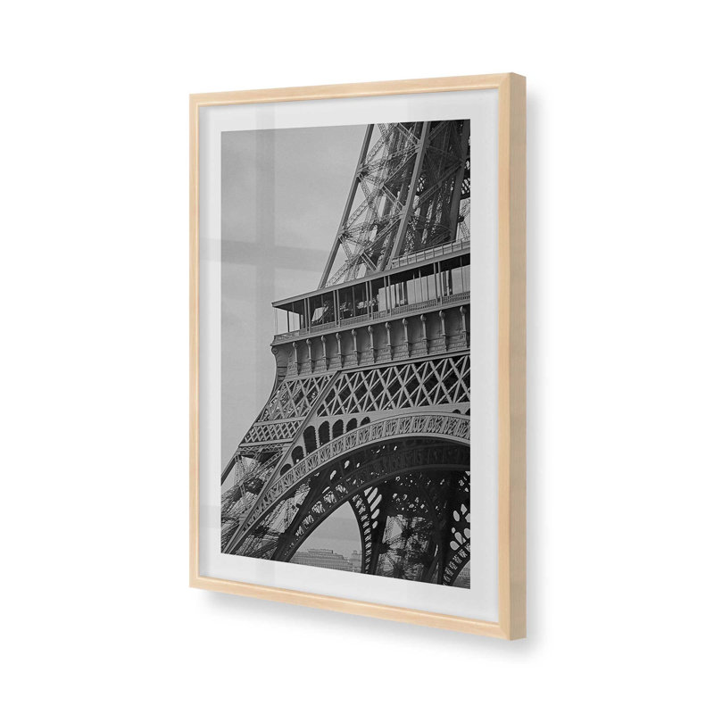 Paris Heights, Cadre photo simple érable brut, H 19 po x l 25 po