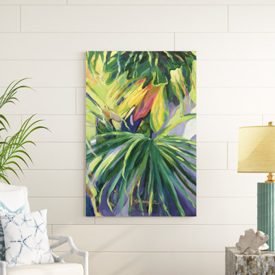 «Jardin Abstracto II», peinture sur toile