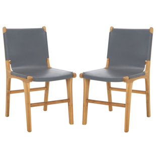 Cassaphina Leather Dining Chair (Set of 2)
