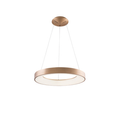 1 - Light LED Wagon Wheel Pendant