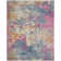 Abbate Abstract Pink/Blue/Orange/Ivory Area Rug
