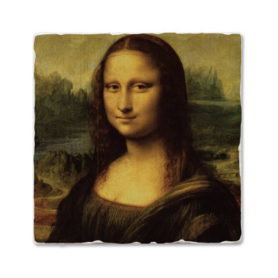 Paquet de 4 sous-verres ThaTystyste Mona Lisa