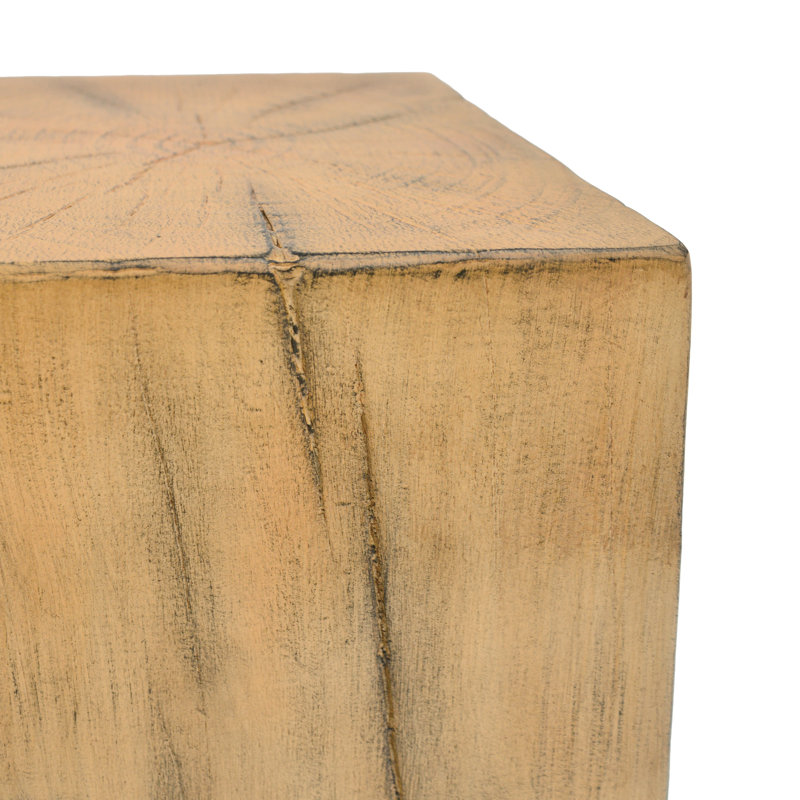 Ensemble de tables d'appoint et tables de bout style rétro naturel