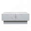 Table basse extensible avec plateau coulissant