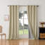 Ensemble de 2 panneaux de rideaux occultant 100% polyester Leming-60917624-60917625