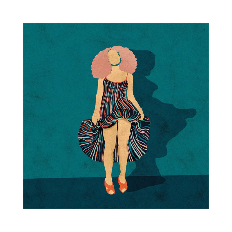 Blake by Reyna Noriega - Wrapped Canvas Print, 66.04 cm H x 66.04 cm W x 3.175 cm D