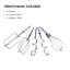 VonShef 5 Speed Hand Mixer-58069220