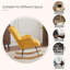 Solid + Manufactured Wood/Iron Rocking Chair-1708616320