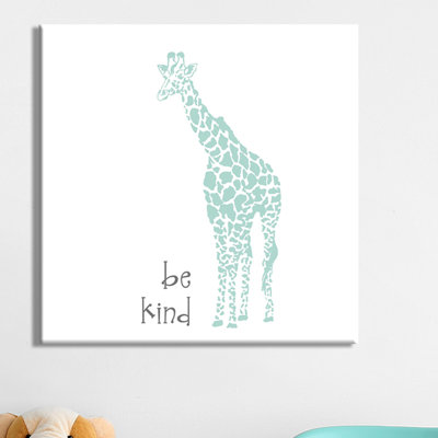 « be kind giraffe », reproduction