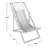 Imani Eucalyptus Outdoor Armless Lounge Chair-1738517219