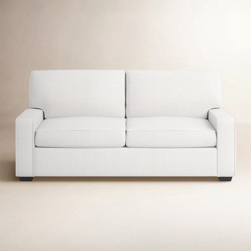 Taylor 78'' Upholstered Sofa, Apollo Alpaca Boucle