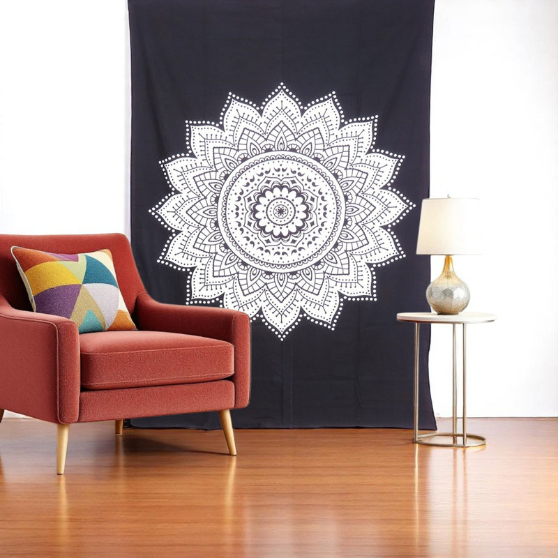 Tapisserie 80 po x 56 po Mandala