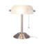 Lampe argentée 14,5 po Amann