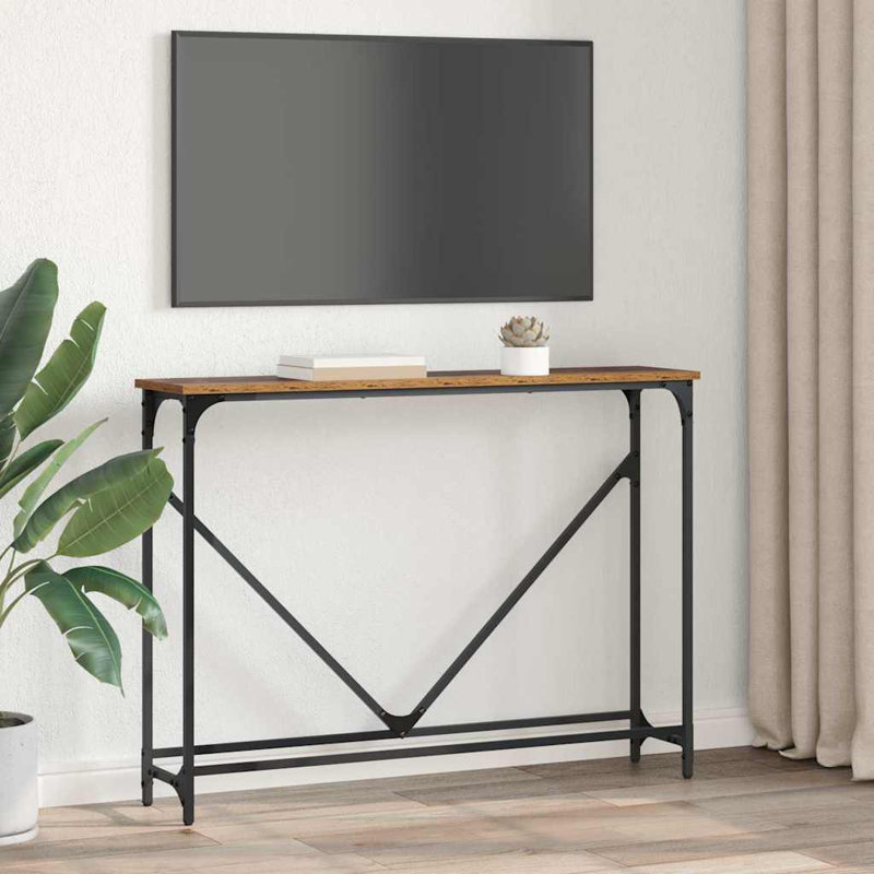 102cm Console Table, Old Wood