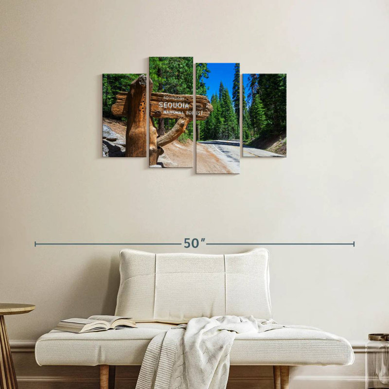 Alvord Sequoia, Californie, H 22 po x l 36 po
