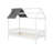 Twin Wood House Bed With Fence-1358518199