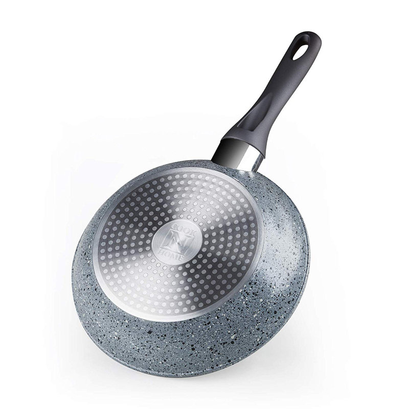 9.5'' Gray Granite Aluminum Non-stick Frying Pan