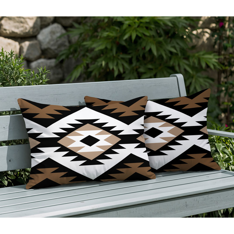 Coussin intérieur / extérieur Seka, 25 x 18, Brown