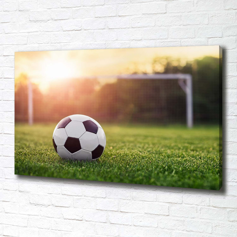 Football - Wrapped Canvas Print