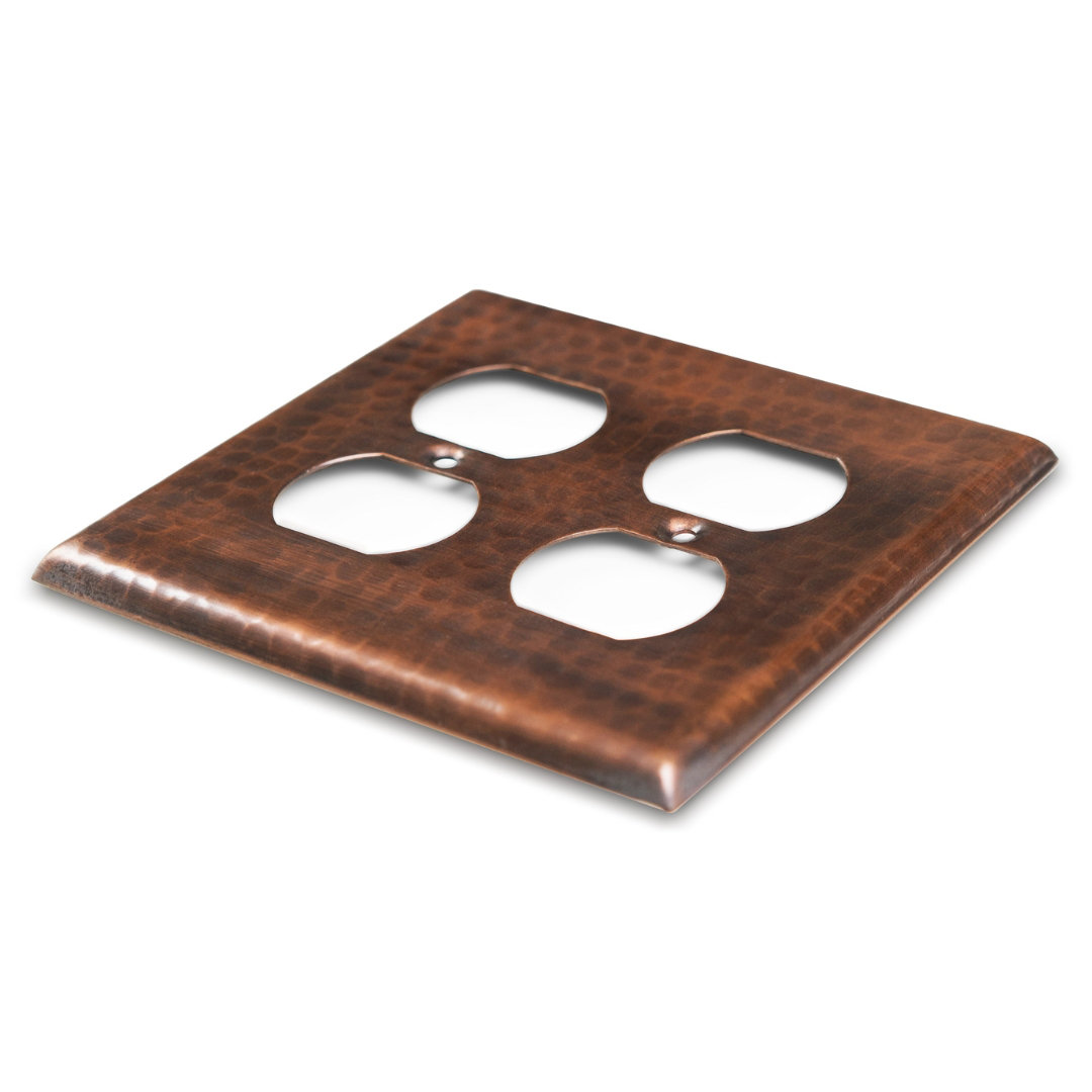 2-Gang Duplex Outlet Wall Plate Monarch Abode 