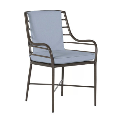 Carmel Patio Dining Armchair with Cushions