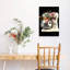 Creative Floral Mixer Abstract Colorful Modern Flower Wall Art Print-135427095
