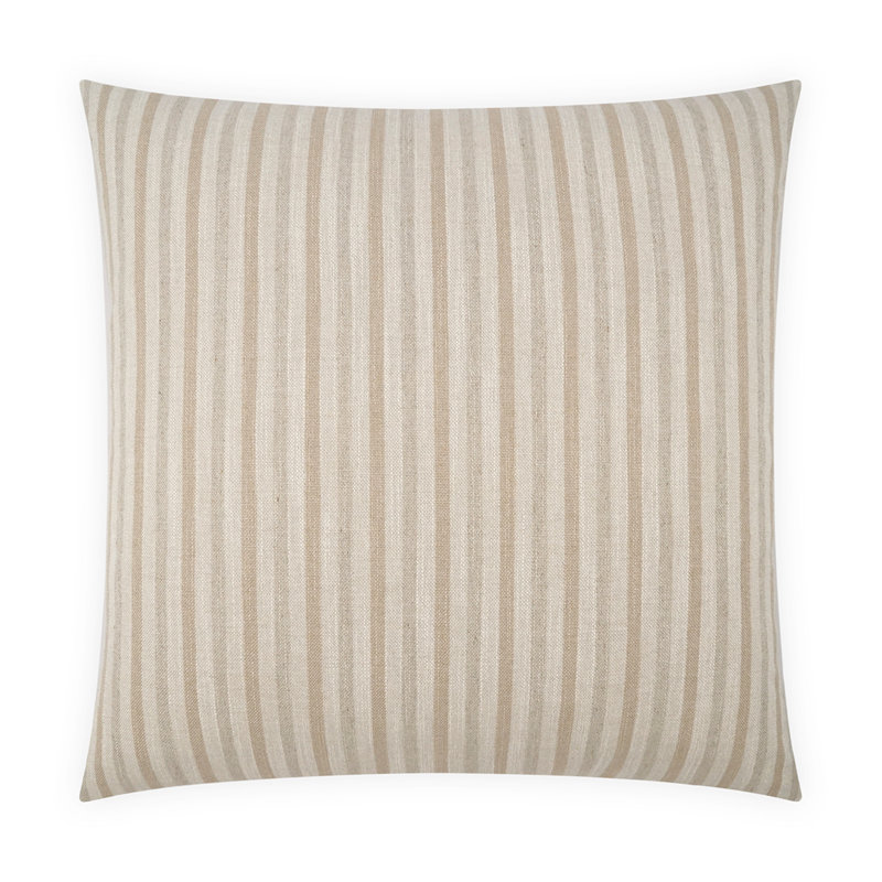 Coussin Harrison, Carré 20 po, Ivoire ivoire