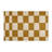 Checkered Beige Indoor and Outdoor Area Rug-701558442