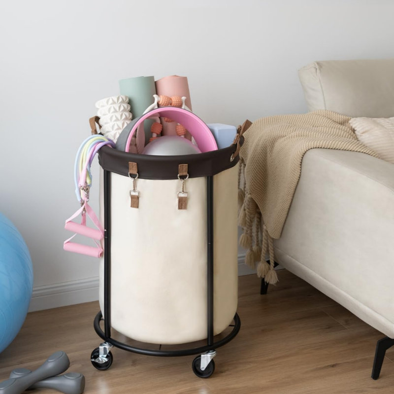 Canvas Laundry Cart